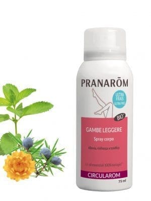 Spray corpo gambe leggere