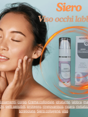 Siero collagene viso occhi labbra